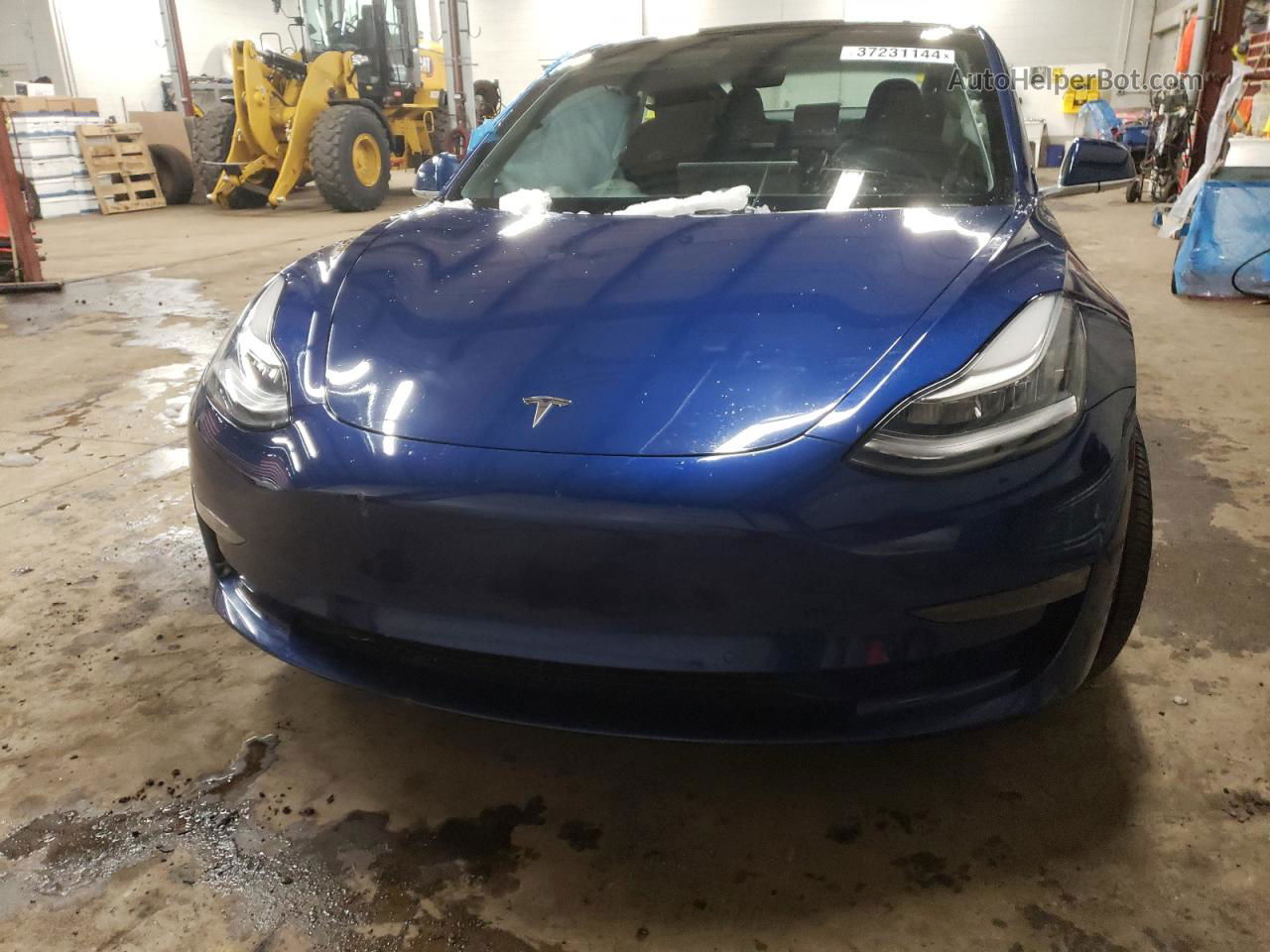 2020 Tesla Model 3  Blue vin: 5YJ3E1EB1LF589001