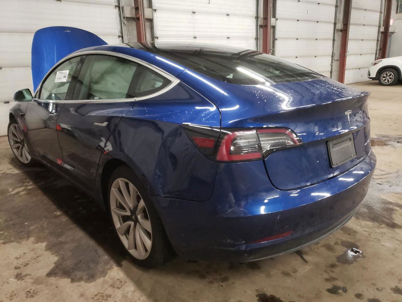 2020 Tesla Model 3  Синий vin: 5YJ3E1EB1LF589001