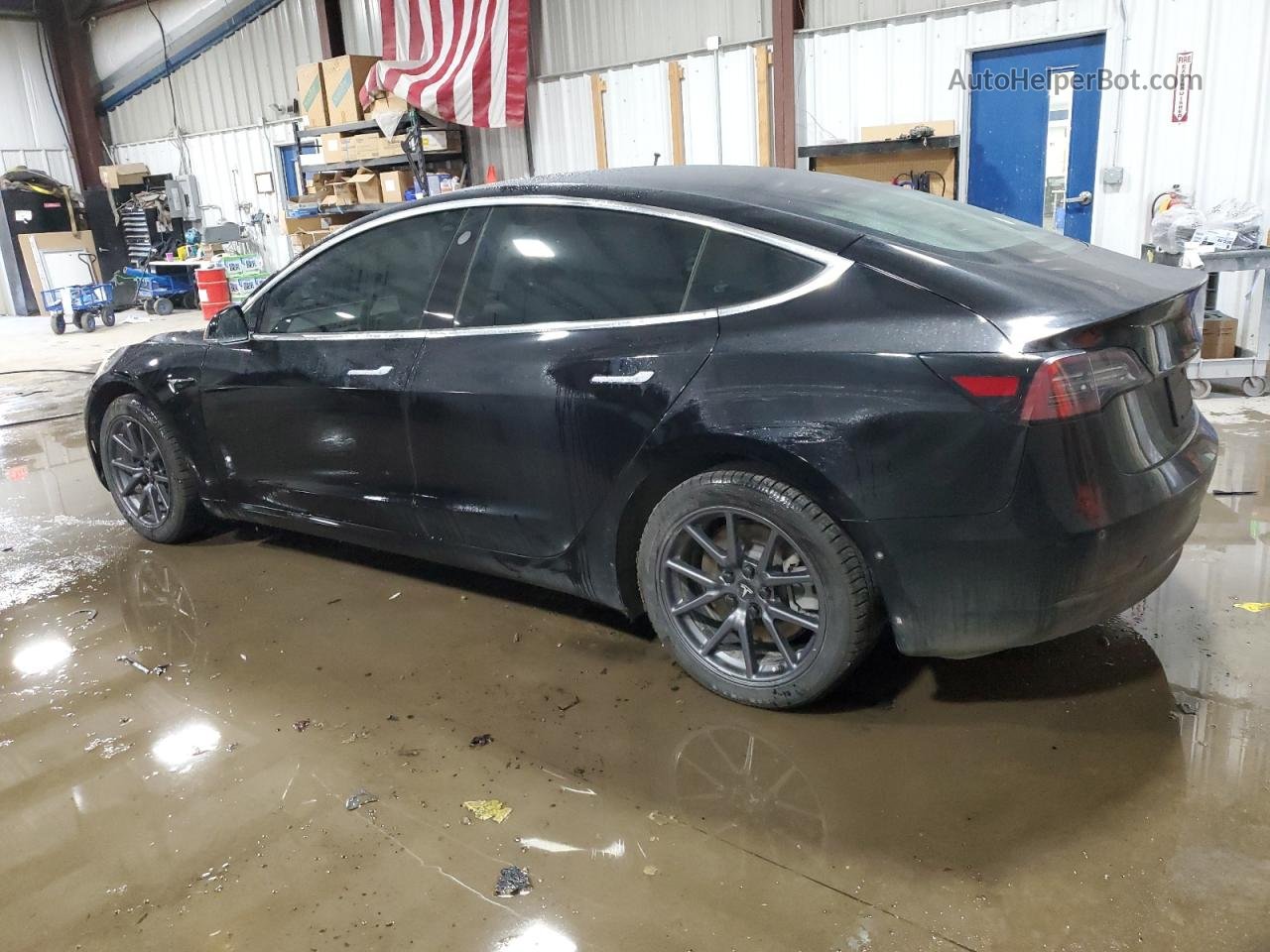 2020 Tesla Model 3  Black vin: 5YJ3E1EB1LF600160