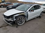 2020 Tesla Model 3  White vin: 5YJ3E1EB1LF622725