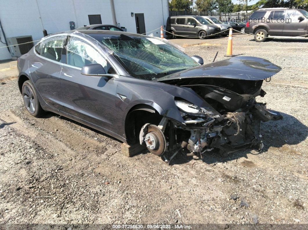 2020 Tesla Model 3 Long Range Black vin: 5YJ3E1EB1LF663324