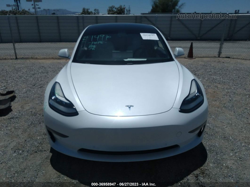 2020 Tesla Model 3 Long Range Белый vin: 5YJ3E1EB1LF720248