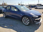 2020 Tesla Model 3  Синий vin: 5YJ3E1EB1LF742735