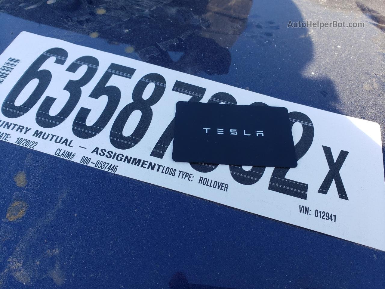 2021 Tesla Model 3  Blue vin: 5YJ3E1EB1MF012941