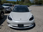 2021 Tesla Model 3  White vin: 5YJ3E1EB1MF014995