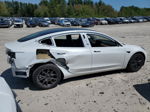 2021 Tesla Model 3  White vin: 5YJ3E1EB1MF014995