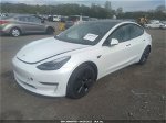 2021 Tesla Model 3 Long Range Белый vin: 5YJ3E1EB1MF050654