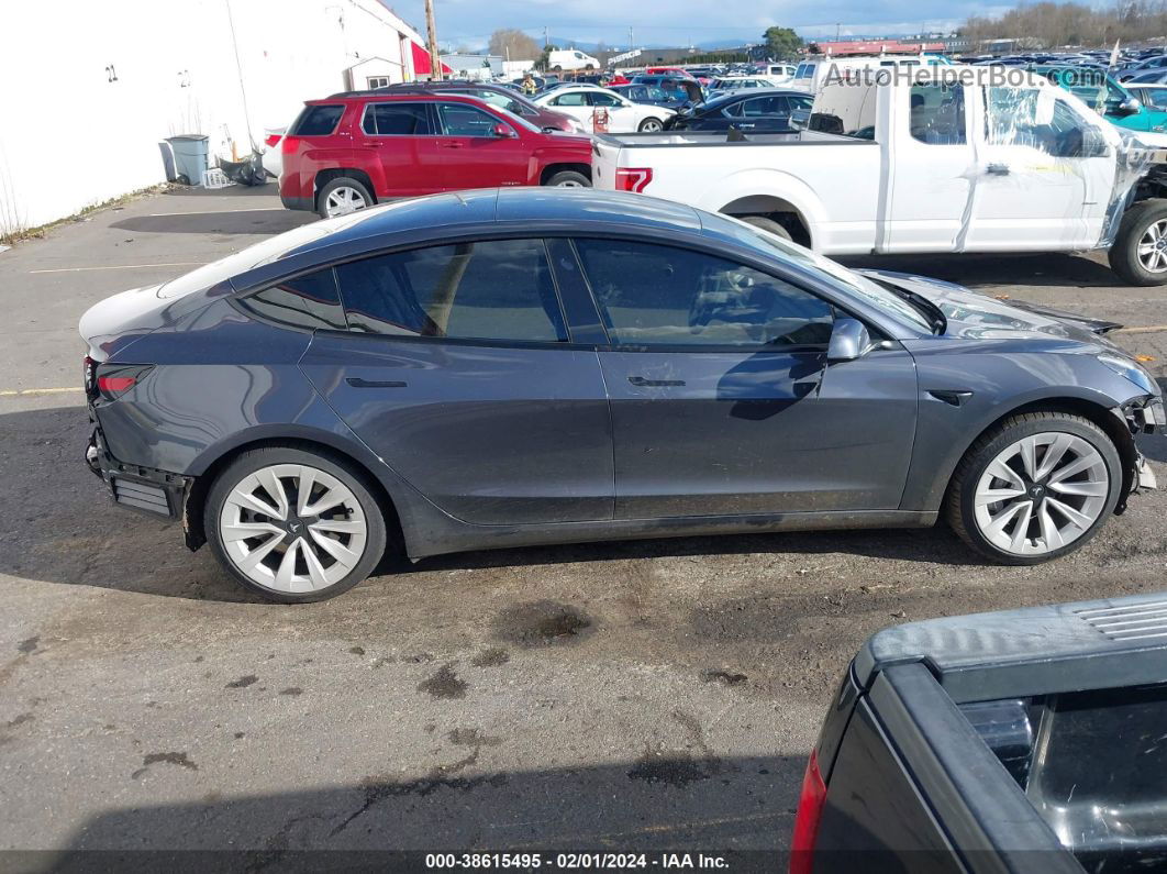 2021 Tesla Model 3 Long Range Dual Motor All-wheel Drive Серый vin: 5YJ3E1EB1MF071892