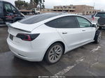 2021 Tesla Model 3 Long Range Dual Motor All-wheel Drive White vin: 5YJ3E1EB1MF936179