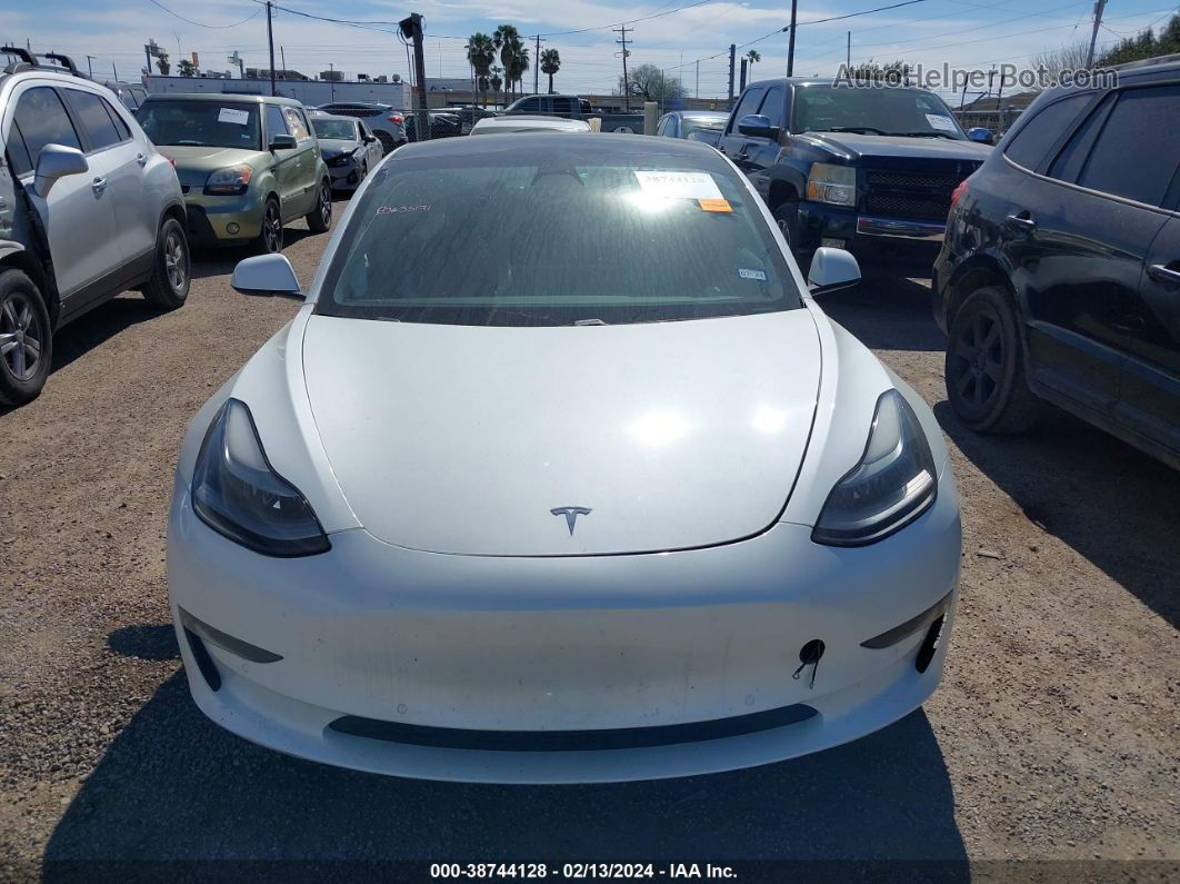 2021 Tesla Model 3 Long Range Dual Motor All-wheel Drive White vin: 5YJ3E1EB1MF960918