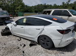 2022 Tesla Model 3  White vin: 5YJ3E1EB1NF106450