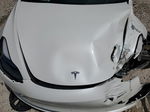 2022 Tesla Model 3  White vin: 5YJ3E1EB1NF106450