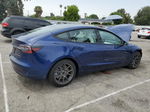 2022 Tesla Model 3  Blue vin: 5YJ3E1EB1NF137665