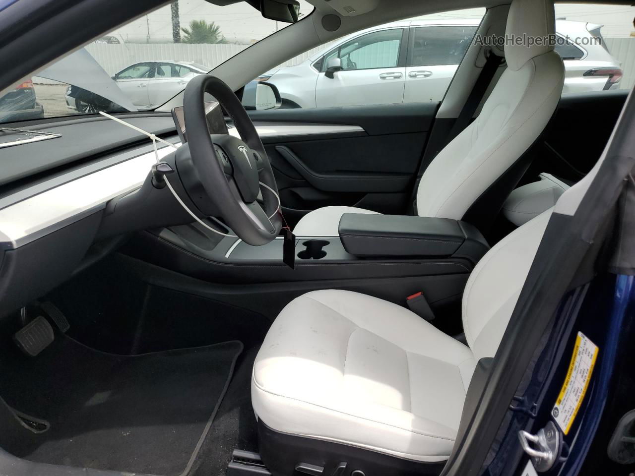 2022 Tesla Model 3  Blue vin: 5YJ3E1EB1NF137665