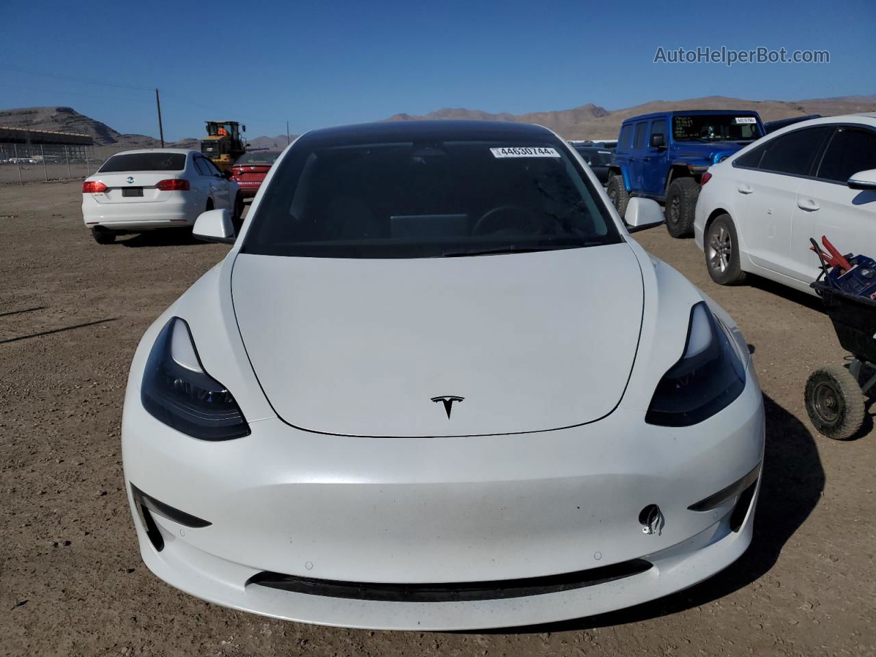 2022 Tesla Model 3  Белый vin: 5YJ3E1EB1NF367027