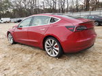 2018 Tesla Model 3  Red vin: 5YJ3E1EB2JF055373