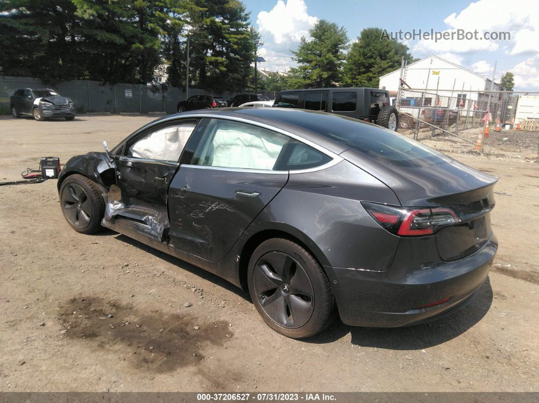 2018 Tesla Model 3 Long Range Gray vin: 5YJ3E1EB2JF066132