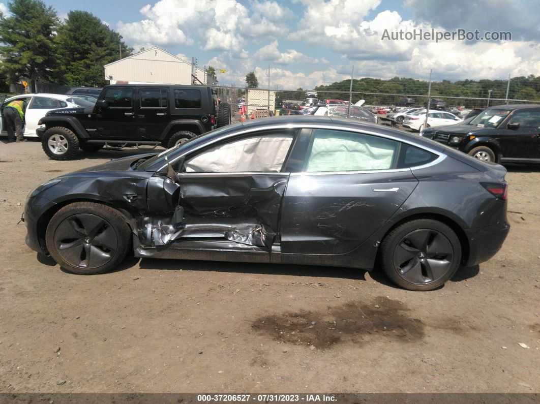 2018 Tesla Model 3 Long Range Gray vin: 5YJ3E1EB2JF066132