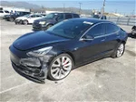 2018 Tesla Model 3 Black vin: 5YJ3E1EB2JF082637