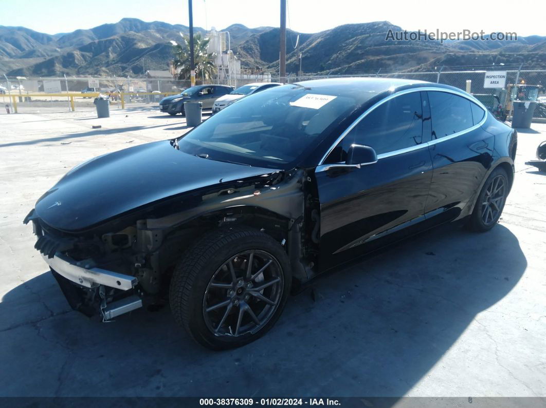 2018 Tesla Model 3 Long Range/performance Black vin: 5YJ3E1EB2JF099163