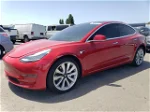 2018 Tesla Model 3  Красный vin: 5YJ3E1EB2JF100828