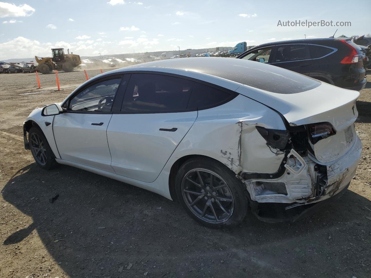 2018 Tesla Model 3  White vin: 5YJ3E1EB2JF112770