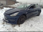 2018 Tesla Model 3 Long Range Blue vin: 5YJ3E1EB2JF115085