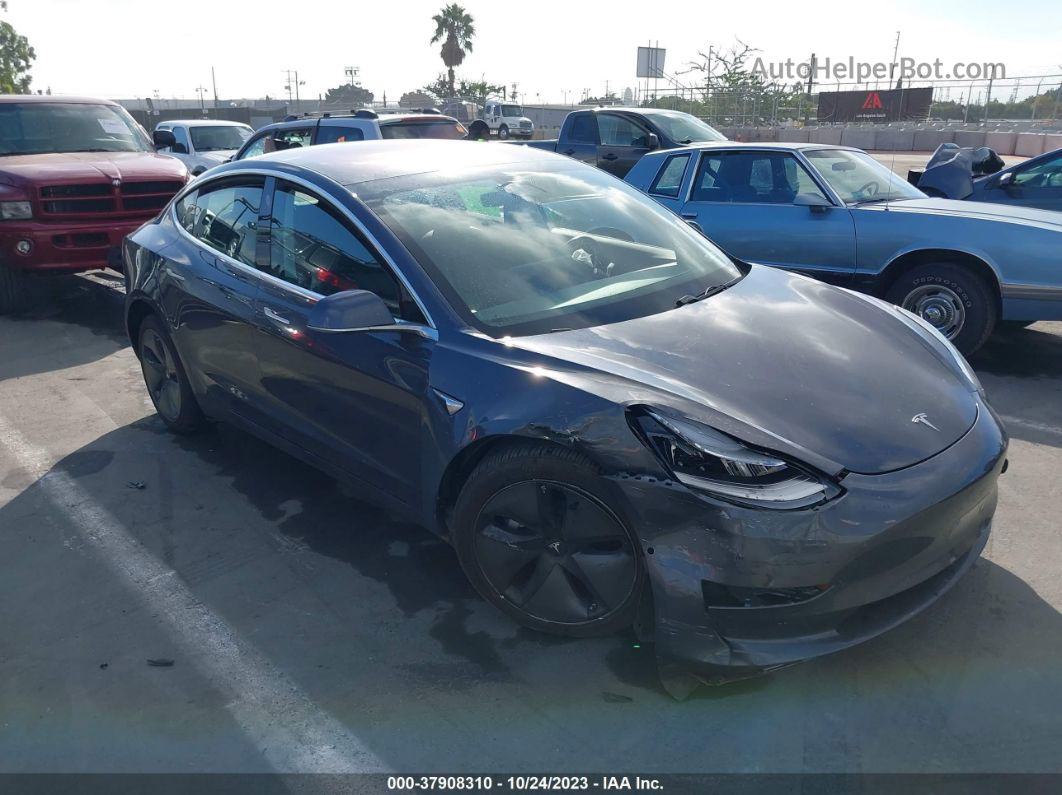 2018 Tesla Model 3 Long Range Серый vin: 5YJ3E1EB2JF119217