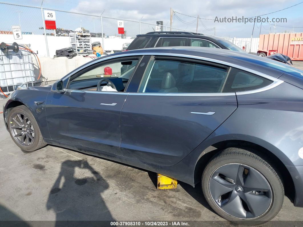 2018 Tesla Model 3 Long Range Серый vin: 5YJ3E1EB2JF119217