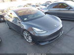 2018 Tesla Model 3 Long Range/performance Gray vin: 5YJ3E1EB2JF132498