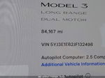 2018 Tesla Model 3 Long Range/performance Серый vin: 5YJ3E1EB2JF132498