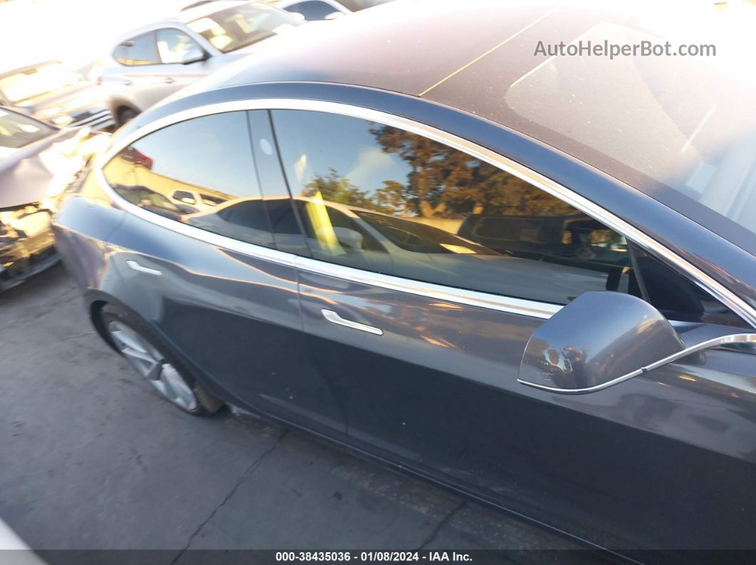 2018 Tesla Model 3 Long Range/performance Gray vin: 5YJ3E1EB2JF132498