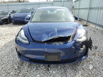 2018 Tesla Model 3  Blue vin: 5YJ3E1EB2JF150984