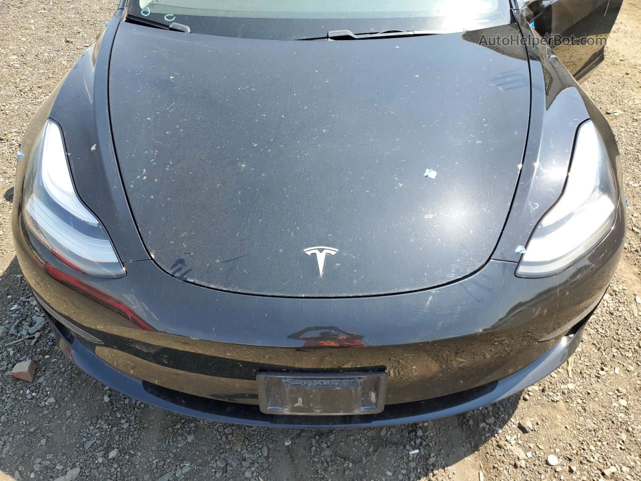 2019 Tesla Model 3  Black vin: 5YJ3E1EB2KF212000