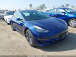 2019 Tesla Model 3 Long Range/performance Синий vin: 5YJ3E1EB2KF387623