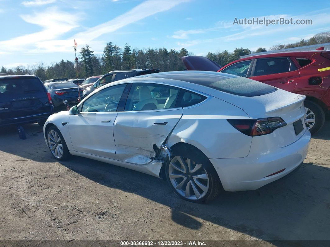 2019 Tesla Model 3 Long Range/performance Белый vin: 5YJ3E1EB2KF392546