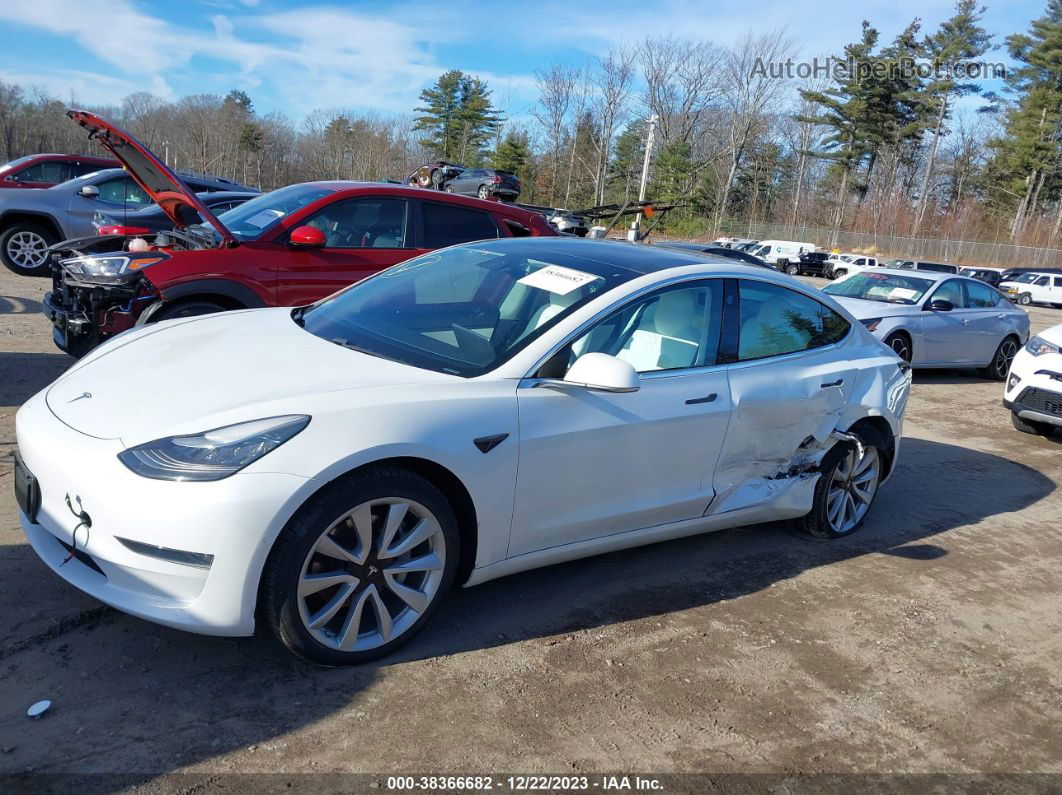 2019 Tesla Model 3 Long Range/performance Белый vin: 5YJ3E1EB2KF392546