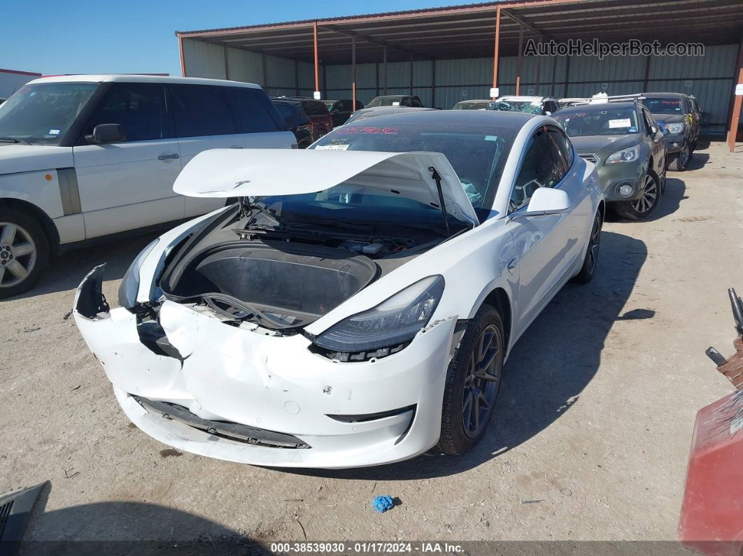 2019 Tesla Model 3 Long Range/performance White vin: 5YJ3E1EB2KF433340