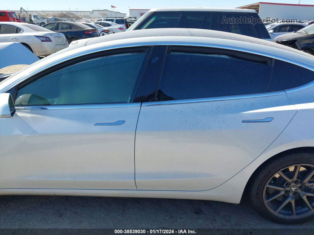 2019 Tesla Model 3 Long Range/performance White vin: 5YJ3E1EB2KF433340