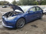 2019 Tesla Model 3  Blue vin: 5YJ3E1EB2KF454382