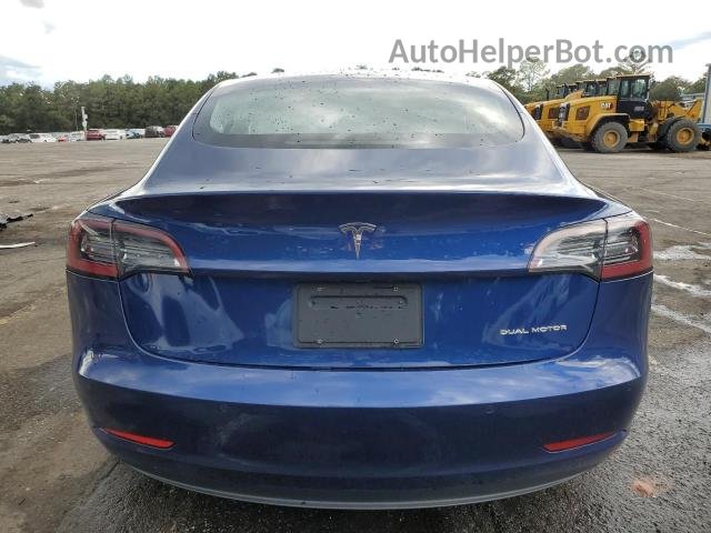 2019 Tesla Model 3  Blue vin: 5YJ3E1EB2KF454382