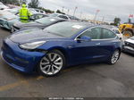 2019 Tesla Model 3 Performance/long Range Blue vin: 5YJ3E1EB2KF497474