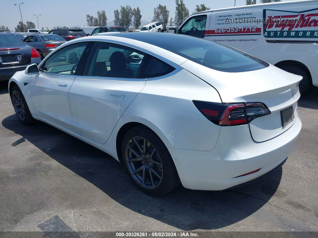 2019 Tesla Model 3 Long Range/performance White vin: 5YJ3E1EB2KF511518