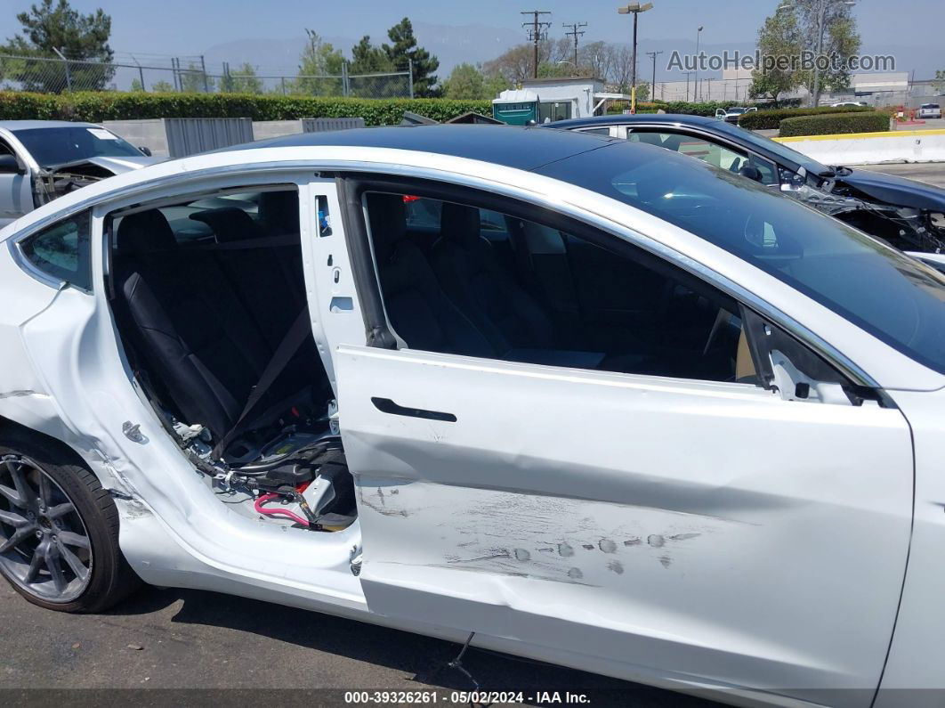 2019 Tesla Model 3 Long Range/performance White vin: 5YJ3E1EB2KF511518