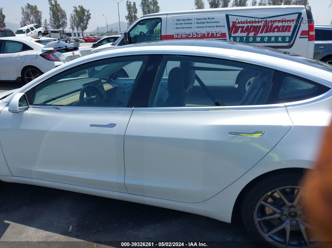 2019 Tesla Model 3 Long Range/performance White vin: 5YJ3E1EB2KF511518