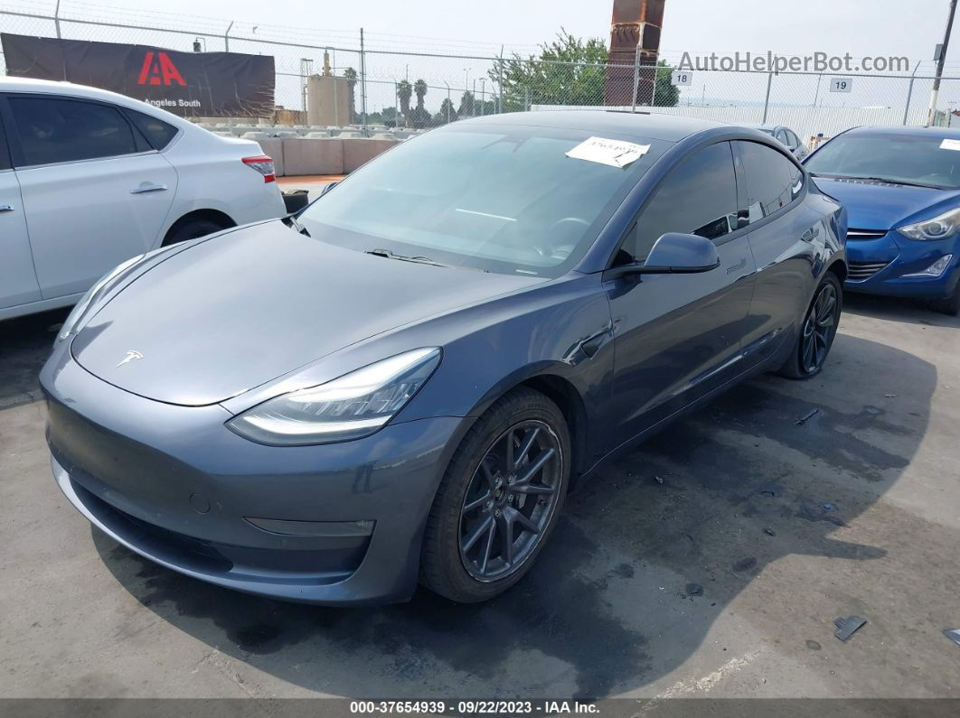 2019 Tesla Model 3 Long Range/performance Gray vin: 5YJ3E1EB2KF535219