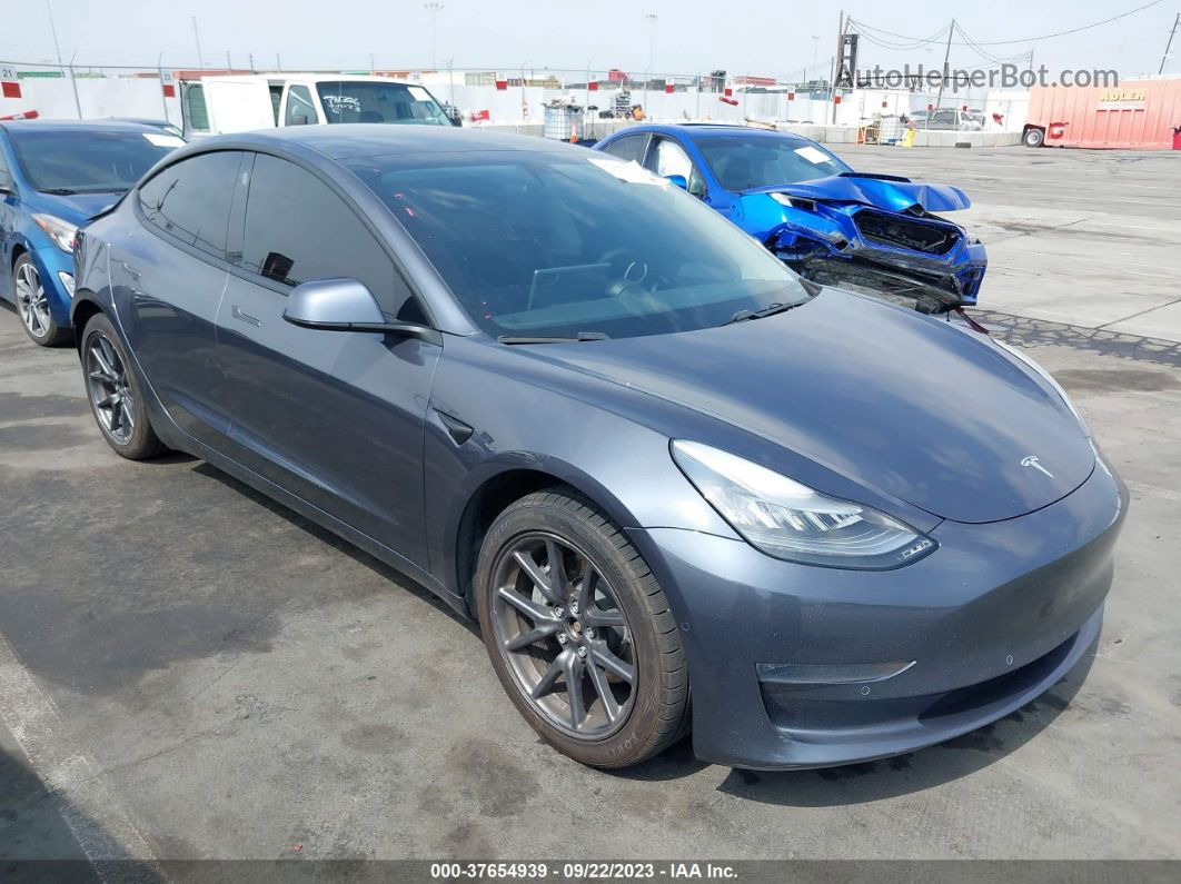 2019 Tesla Model 3 Long Range/performance Gray vin: 5YJ3E1EB2KF535219