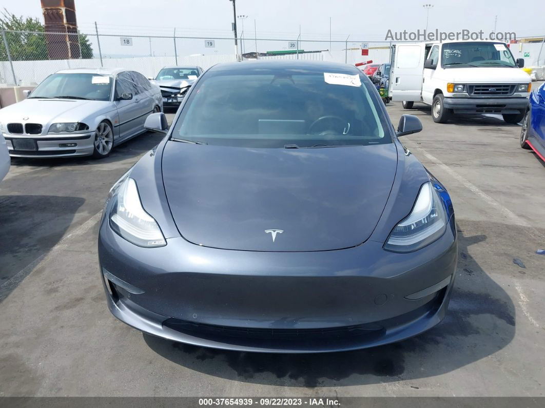 2019 Tesla Model 3 Long Range/performance Gray vin: 5YJ3E1EB2KF535219