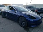 2020 Tesla Model 3  Blue vin: 5YJ3E1EB2LF636164