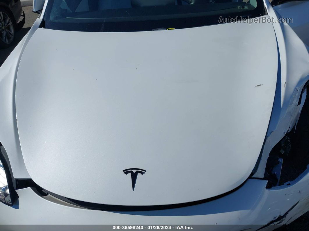 2020 Tesla Model 3 Long Range Dual Motor All-wheel Drive White vin: 5YJ3E1EB2LF640456